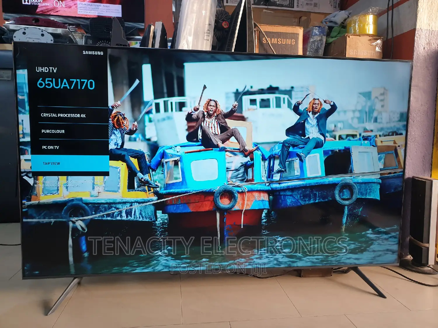 65"Crystal Uhd Samsung HDR Smart Satellite Tv