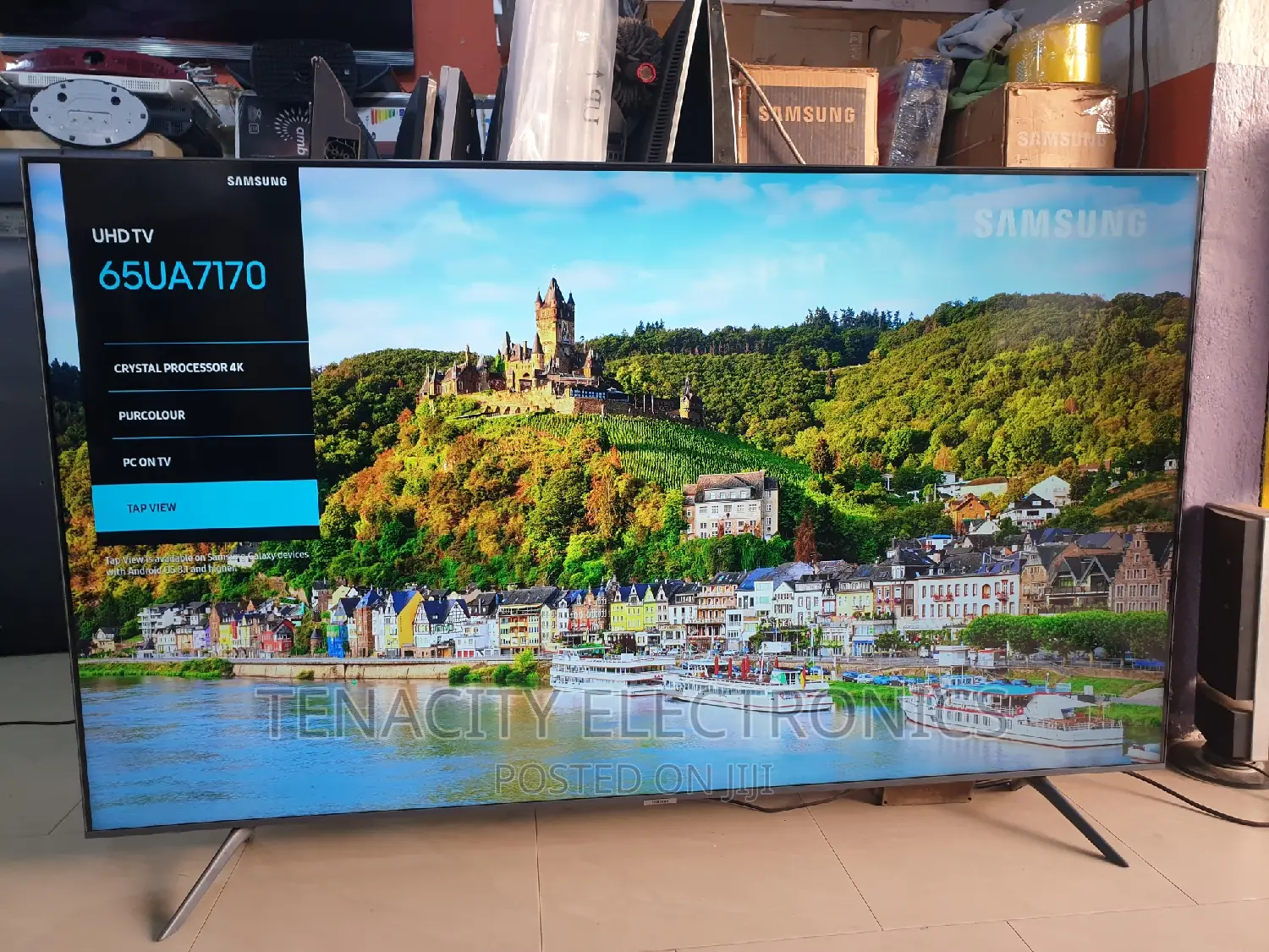 65"Crystal Uhd Samsung HDR Smart Satellite Tv
