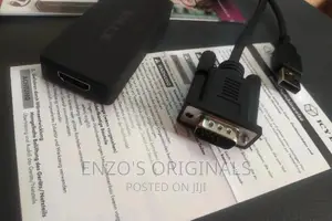 High Resolution Quality VGA to HDMI Adapter 1080p