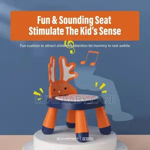 3-in-1 Kids Dining Chair With Adorable Animal Design