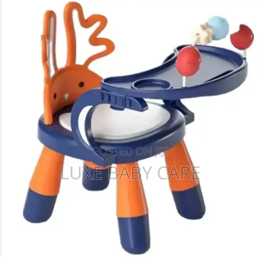 3-in-1 Kids Dining Chair With Adorable Animal Design
