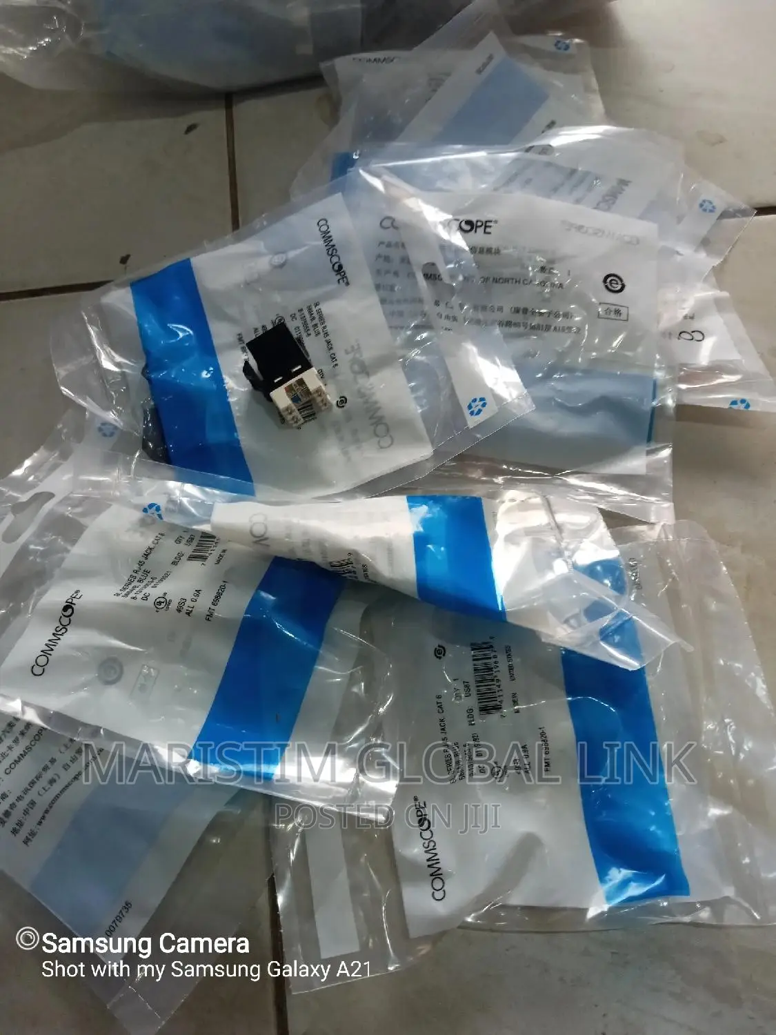 Cat6 KEYSTONE JACK to RJ45 Network Adapter