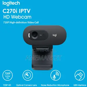 Logitech C270i Webcam, Hd 720p Video Calling and Recording
