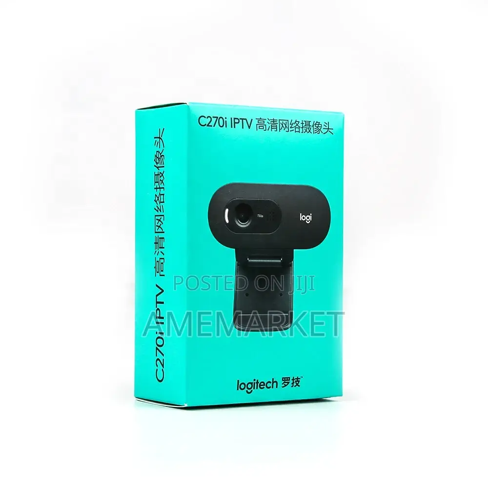 Logitech C270i Webcam, Hd 720p Video Calling and Recording