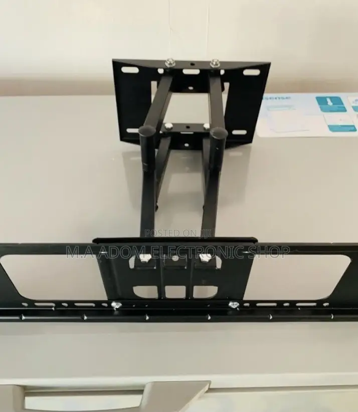 Stainless Steel Adjustable Double Arm Tv Mount 