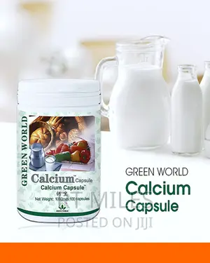 Photo - Green World Calcium Capsule Price in Accra Kumasi Ghana