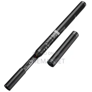 Interview Microphone for Phones and Cameras PC. Boom Mic