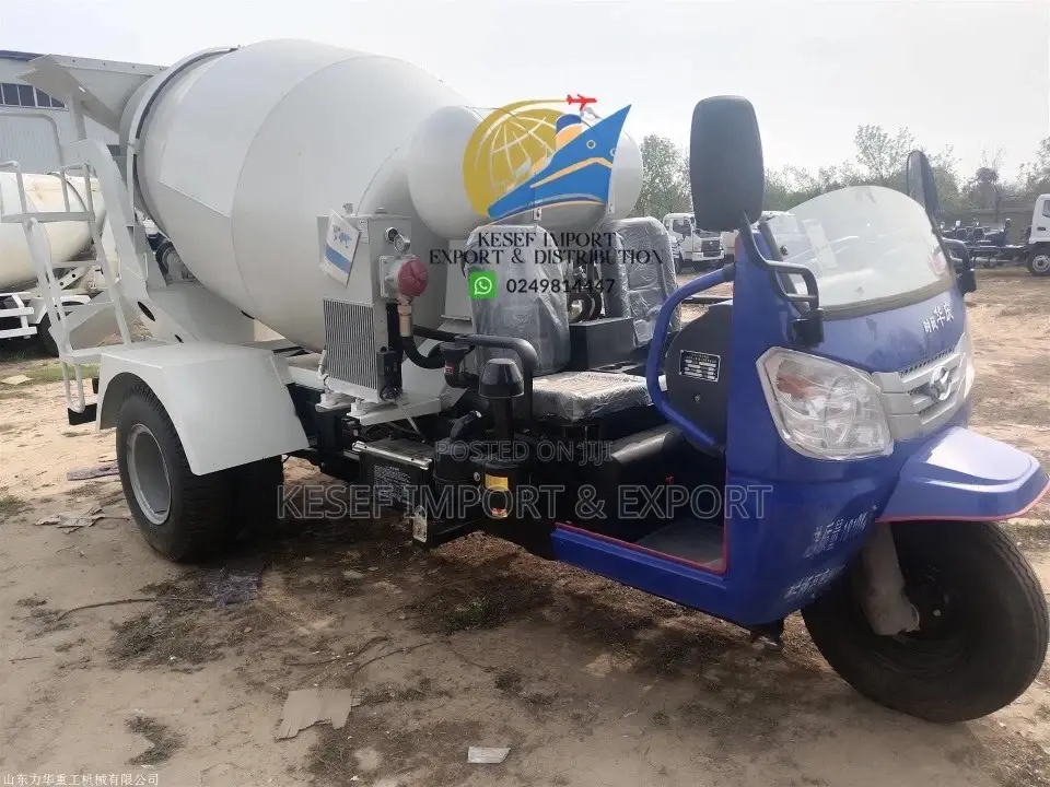 Concrete Mixing Tricycle .