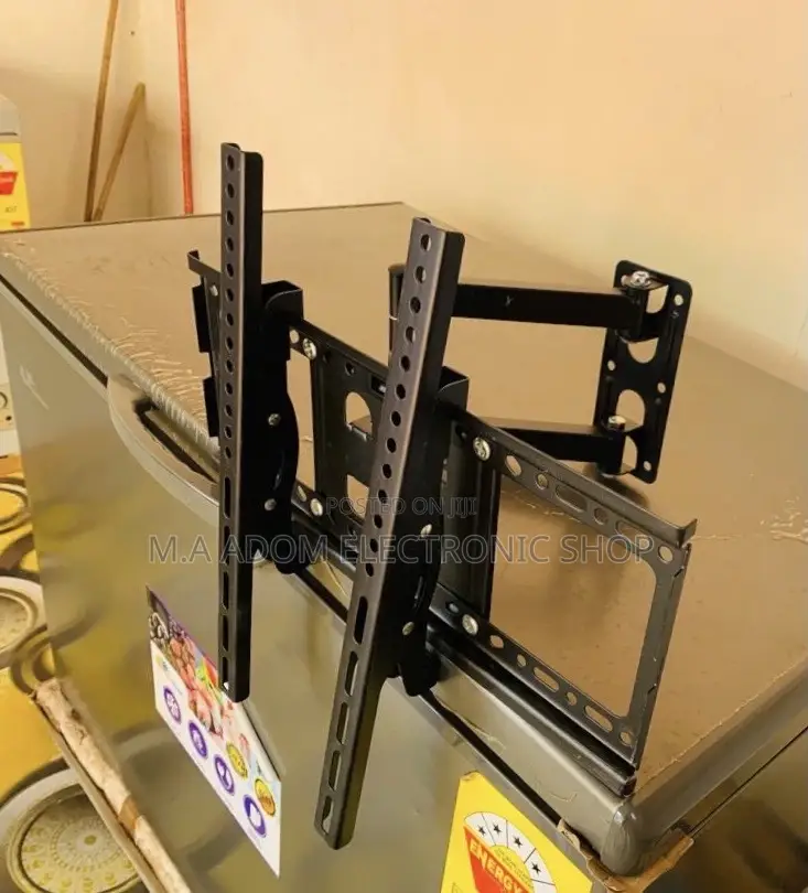 Affordable Adjustable Corner Tv Mount for 32” to 55”(Black).