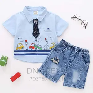 Lovely Unisex 2pcs Outfit Top and Down
