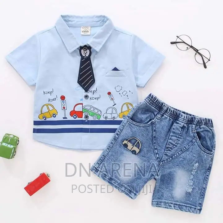 Lovely Unisex 2pcs Outfit Top and Down