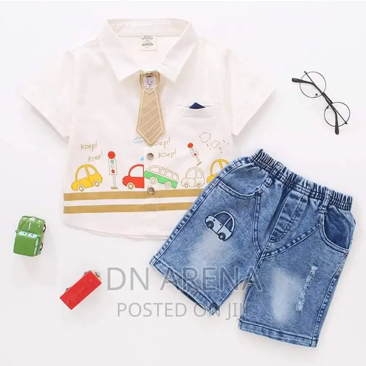 Lovely Unisex 2pcs Outfit Top and Down