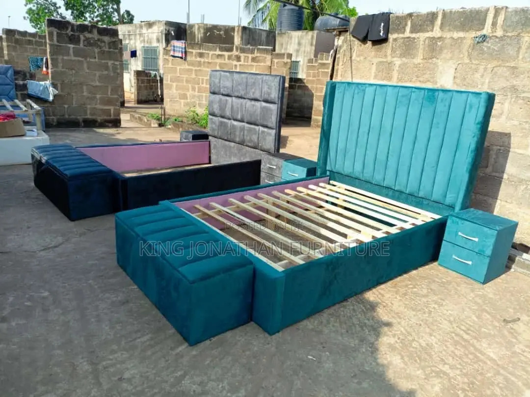 Majesty Double Bed Frame and Ottoman