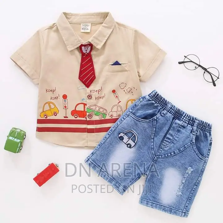 Lovely Unisex 2pcs Outfit Top and Down