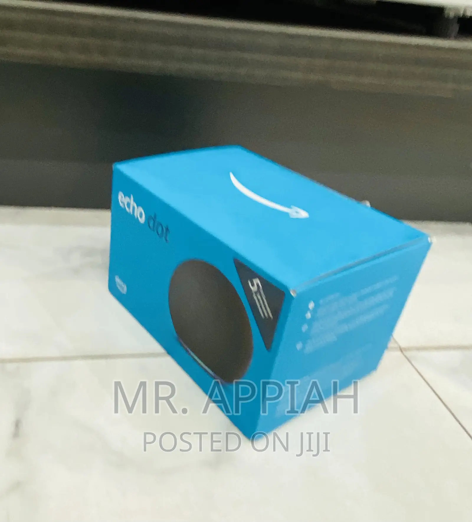 Unique Echo Dot Rechargeable Bluetooth Speaker(Black).