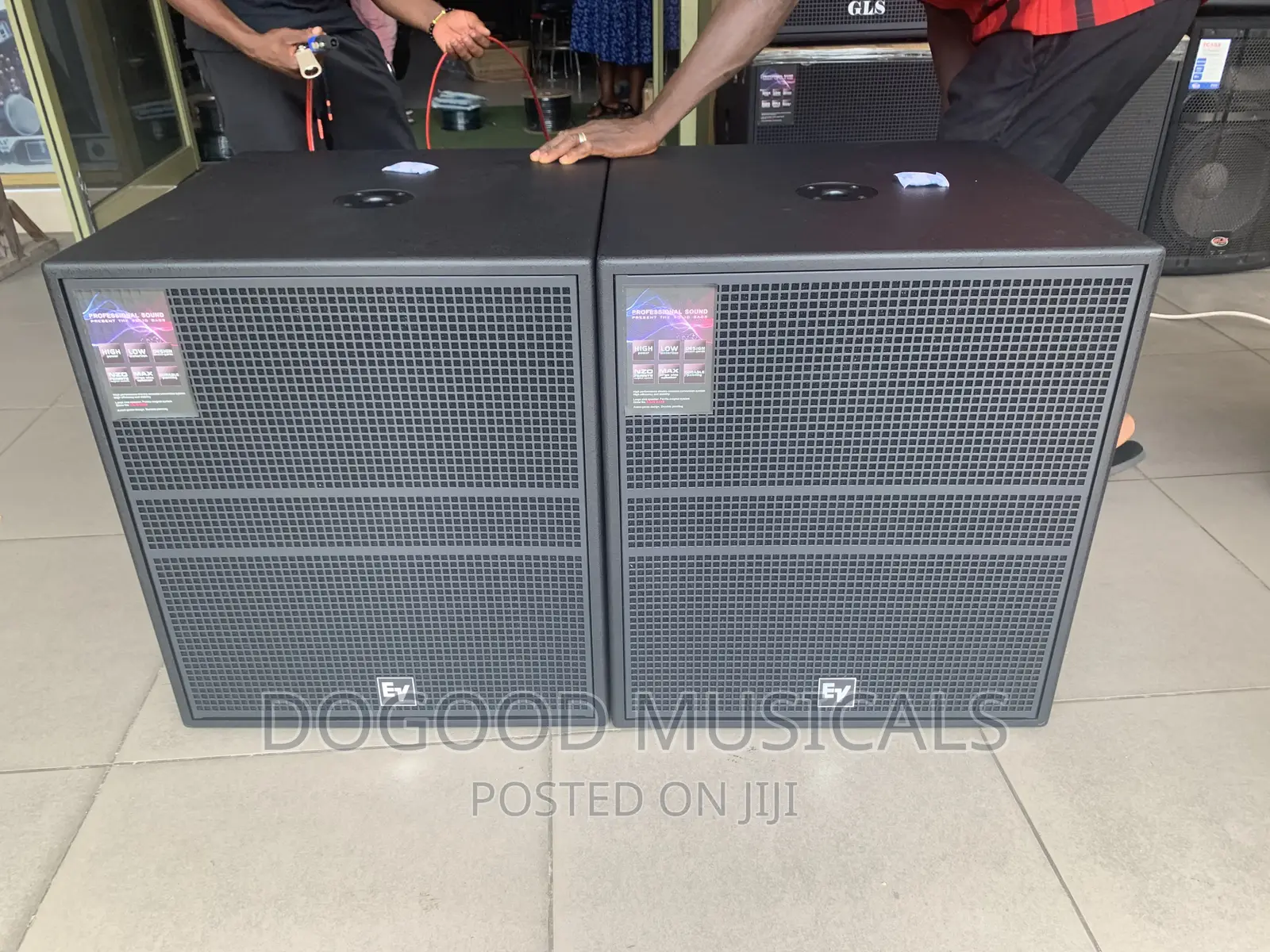 Ev Single Bass Speaker (1pair)