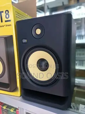 KRK RP8 Rokit 8 G4 Bi-amp 8" Powered Studio Monitor, Black