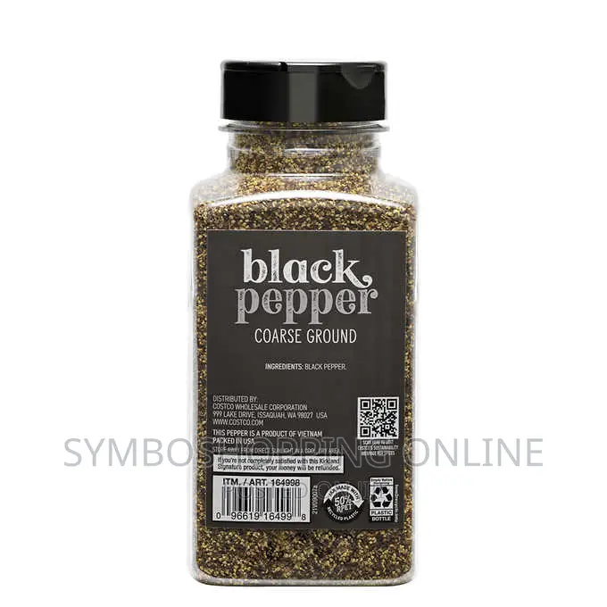 Kirkland Signature Coarse Ground Malabar Black Pepper,360g