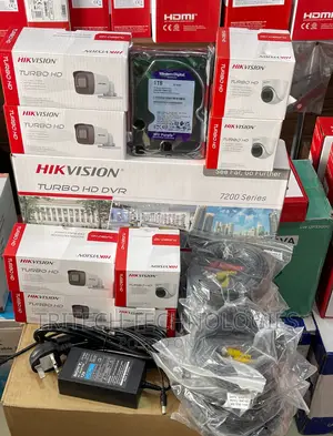 HIKVISION 8ch Kit Complete With 1TB HDD 2MP