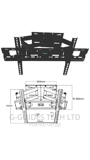 SH-360P Super Economy Double Arm Tv Wall Mount 26′′~60′′