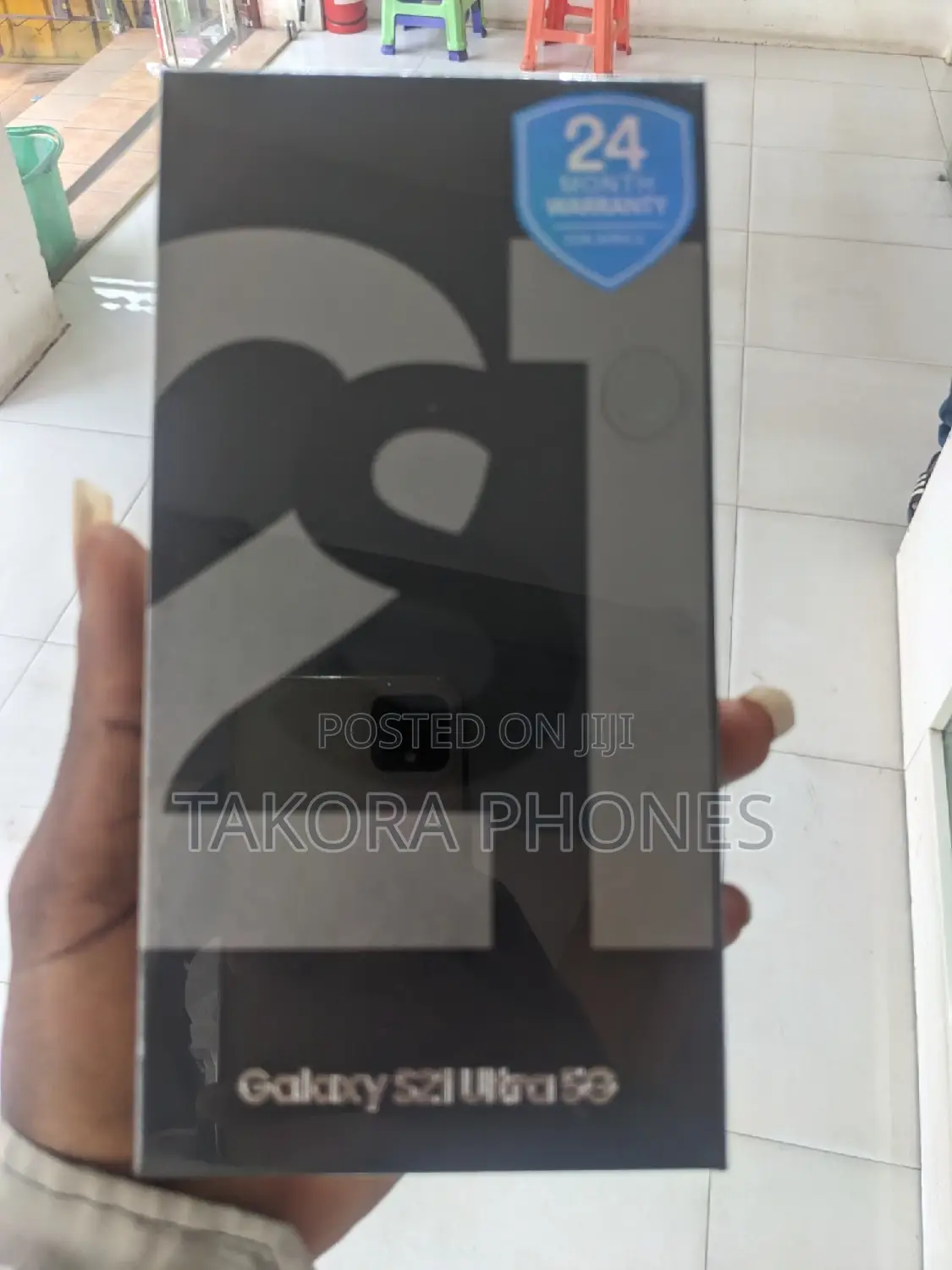 New Samsung Galaxy S21 Ultra 5G 128 GB Black