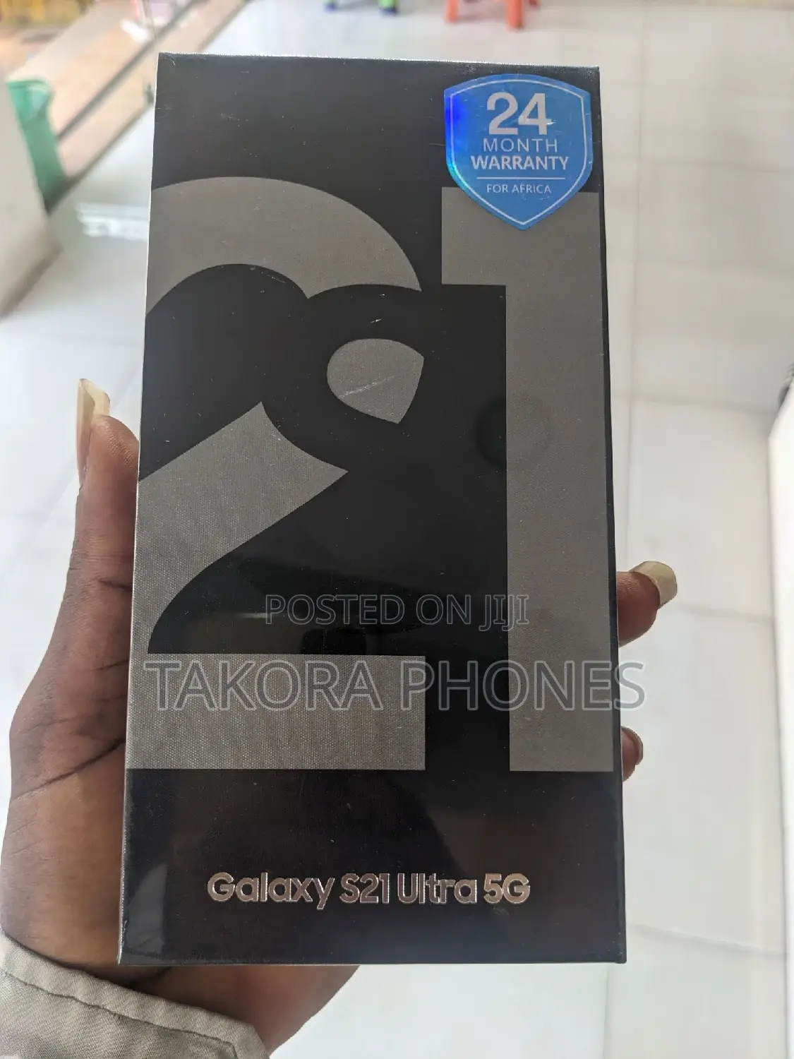 New Samsung Galaxy S21 Ultra 5G 128 GB Black
