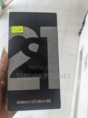 New Samsung Galaxy S21 Ultra 5G 128 GB Black