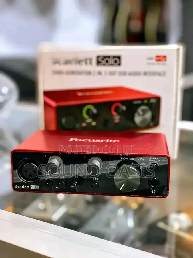 Focusrite Scarlett 2i2 3rd Gen USB Audio Interface