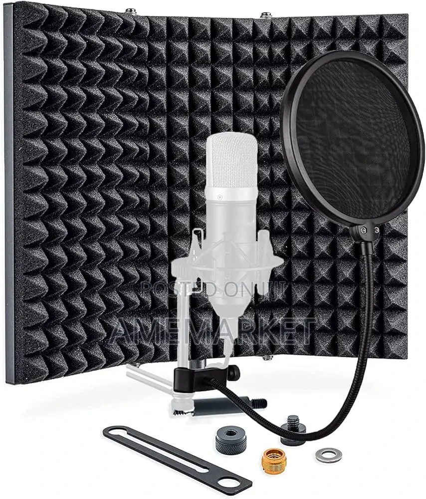 Vocal Booth Studio Recording Noise Reduction Shied Filter