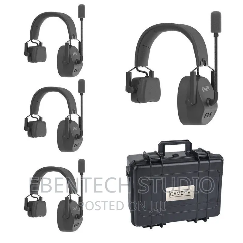 Came-Tv Wireless Headset Intercom System for Live Streaming