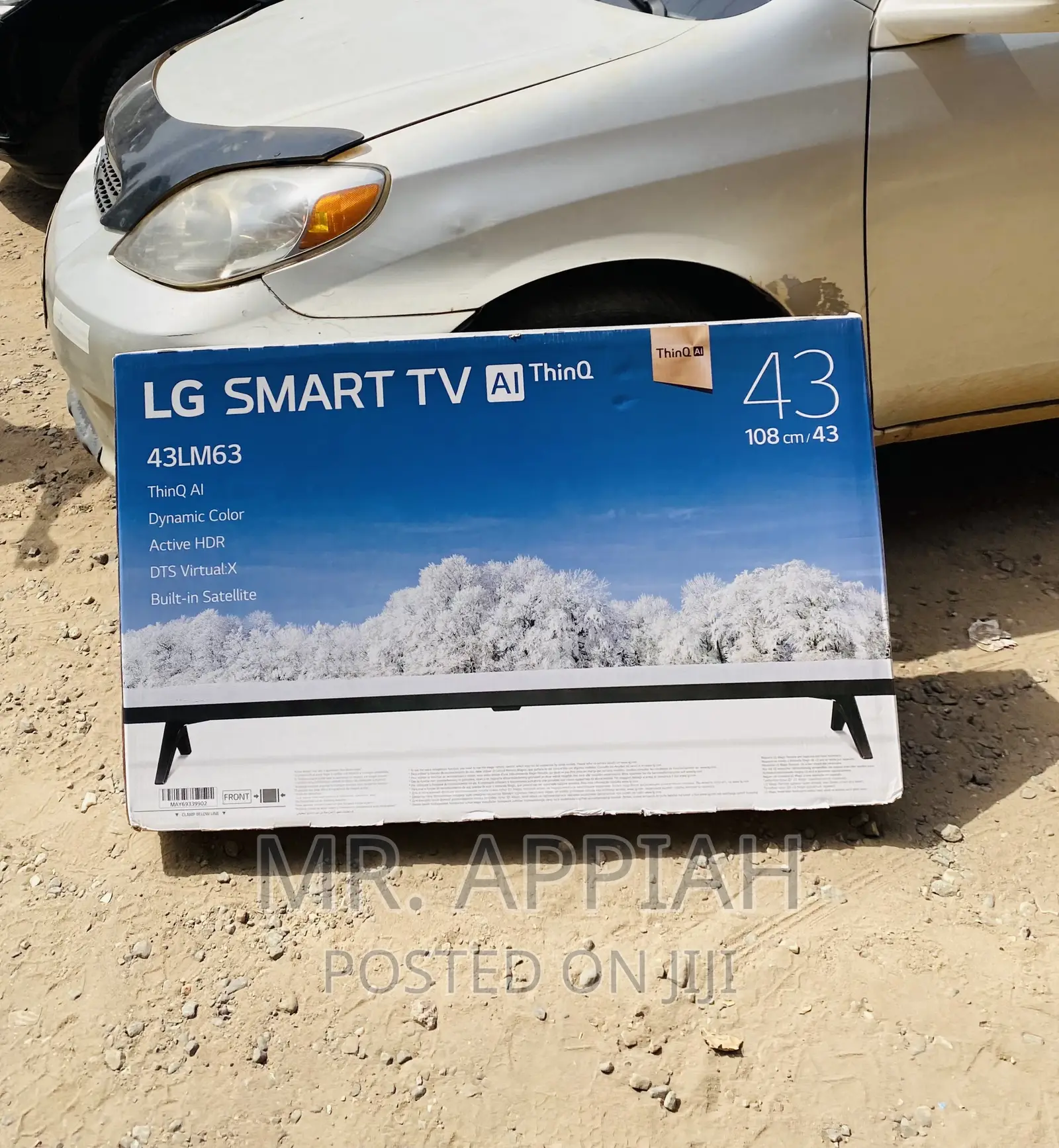 Brand New LG 43lm637 43 Inch Full HD Electric Led Tv(Black)
