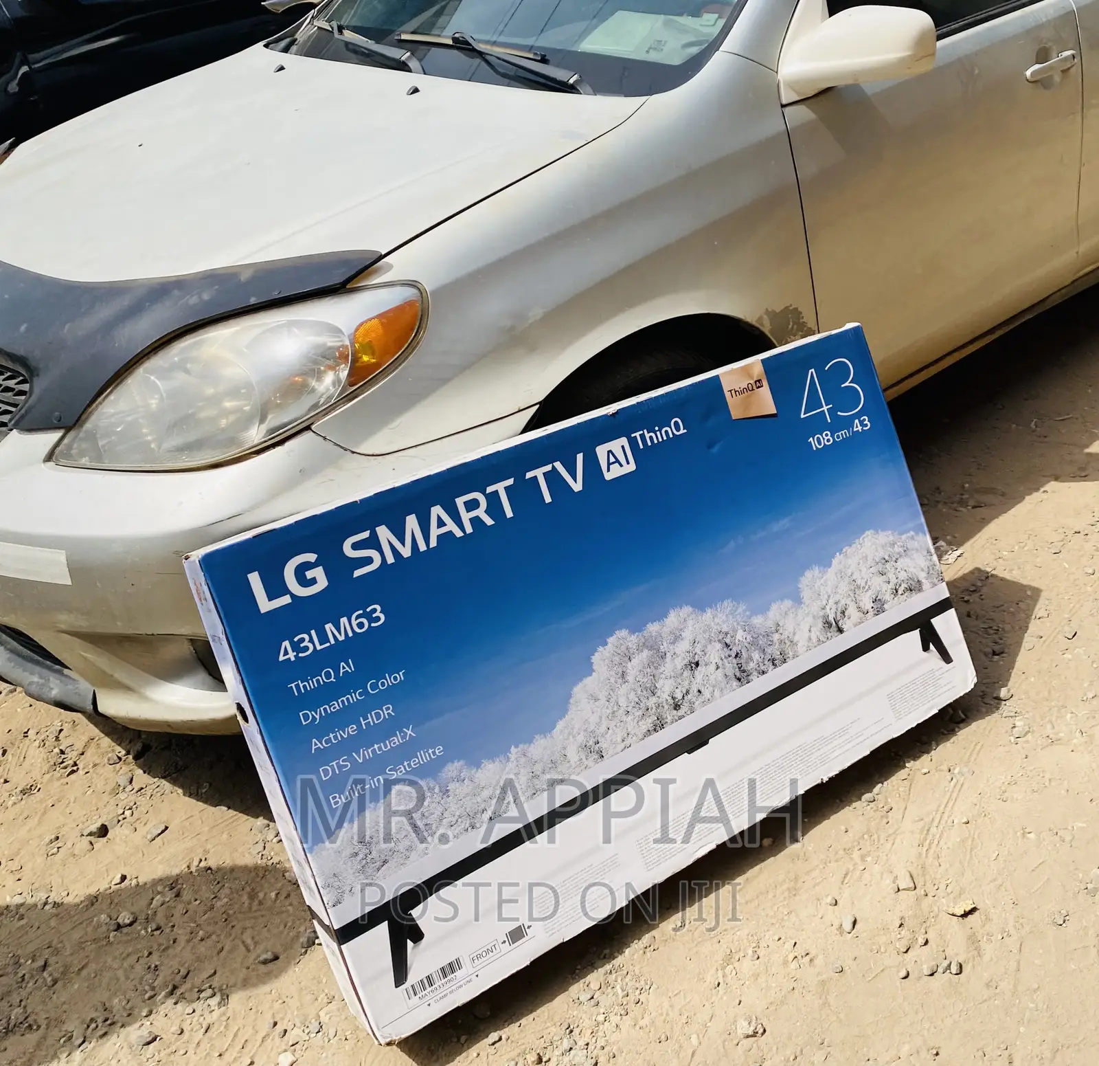 Original LG 43lm637 43 Inch Full HD Electric Led Tv(Black).