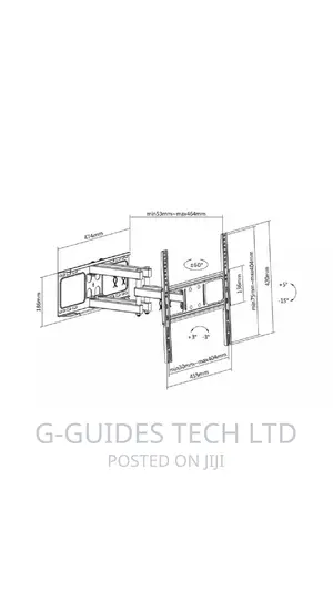 SH-446P Affordable Full-Motion Tv Wall Mount 26"~60"