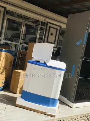 7kg Washingmachine Topload Semiautomatic Blue/White Nasco