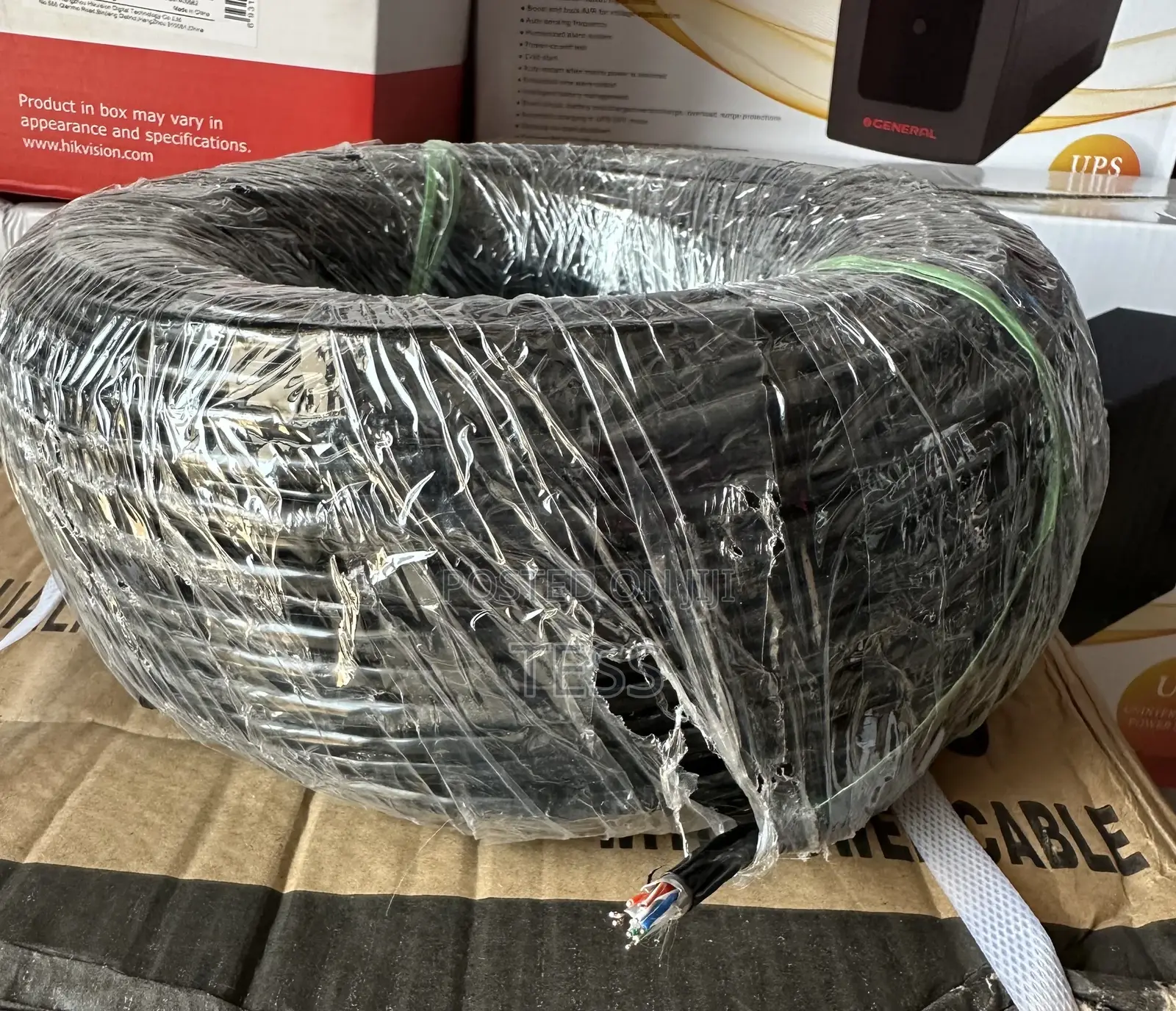 Cat6 100M Outdoor SFTP Double Coated