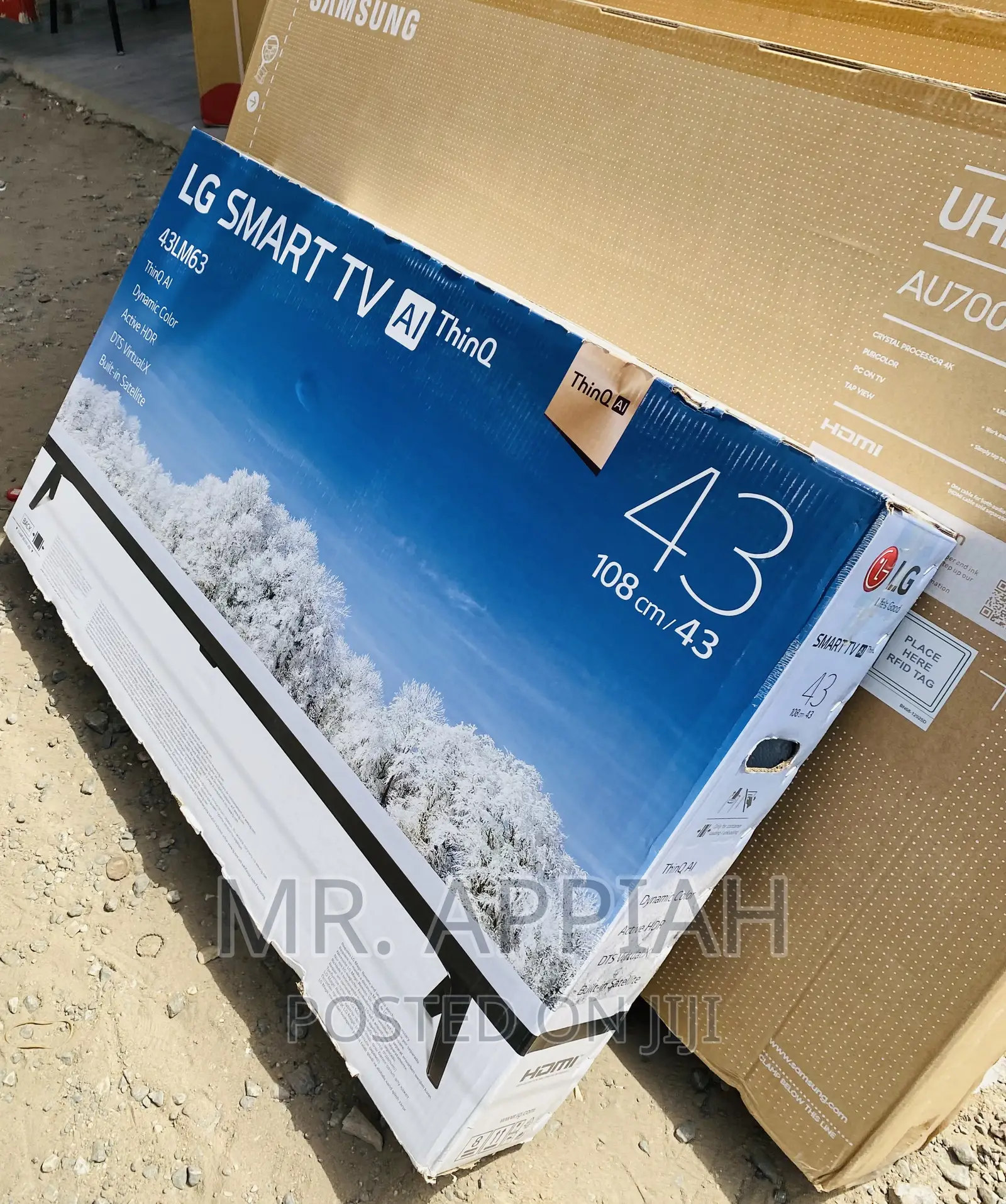 Unique Designed LG43lm637 43” Full HD Electric Led Tv,Black