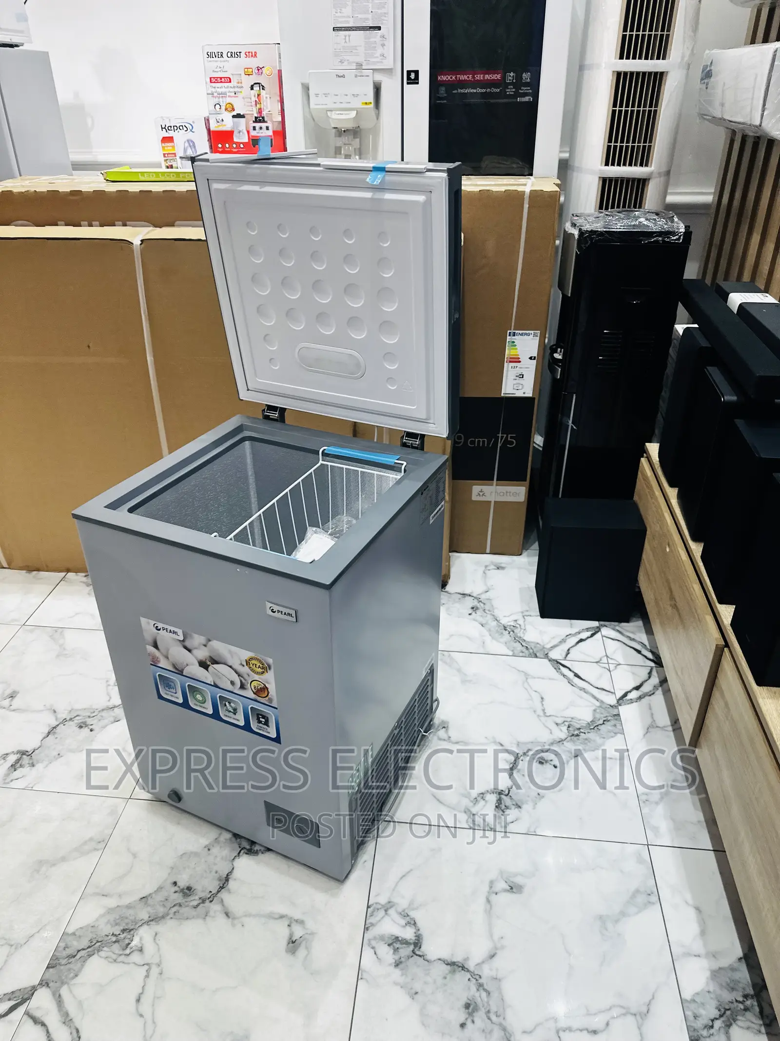 Upgrade Your Kitchen Chest Freezer Single Door Pearl 100L