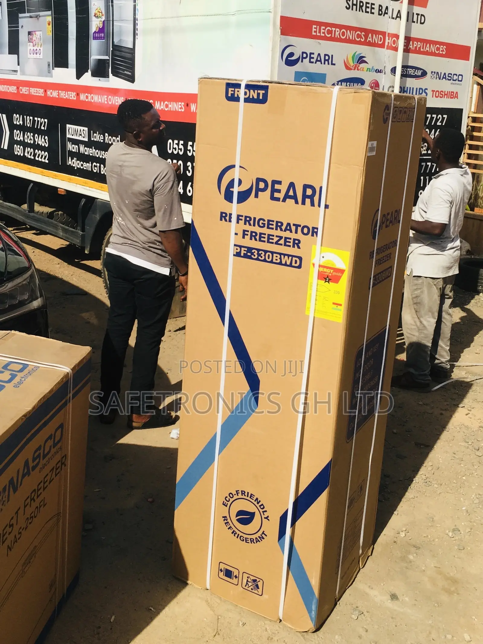 251 Liters Pearl Doubledoor PF-330BWD Bottomfreezer Fridge