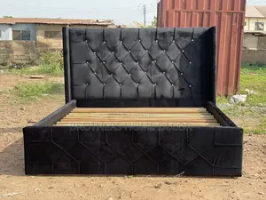 Queen Size 72x75 Fabric Bed Frame