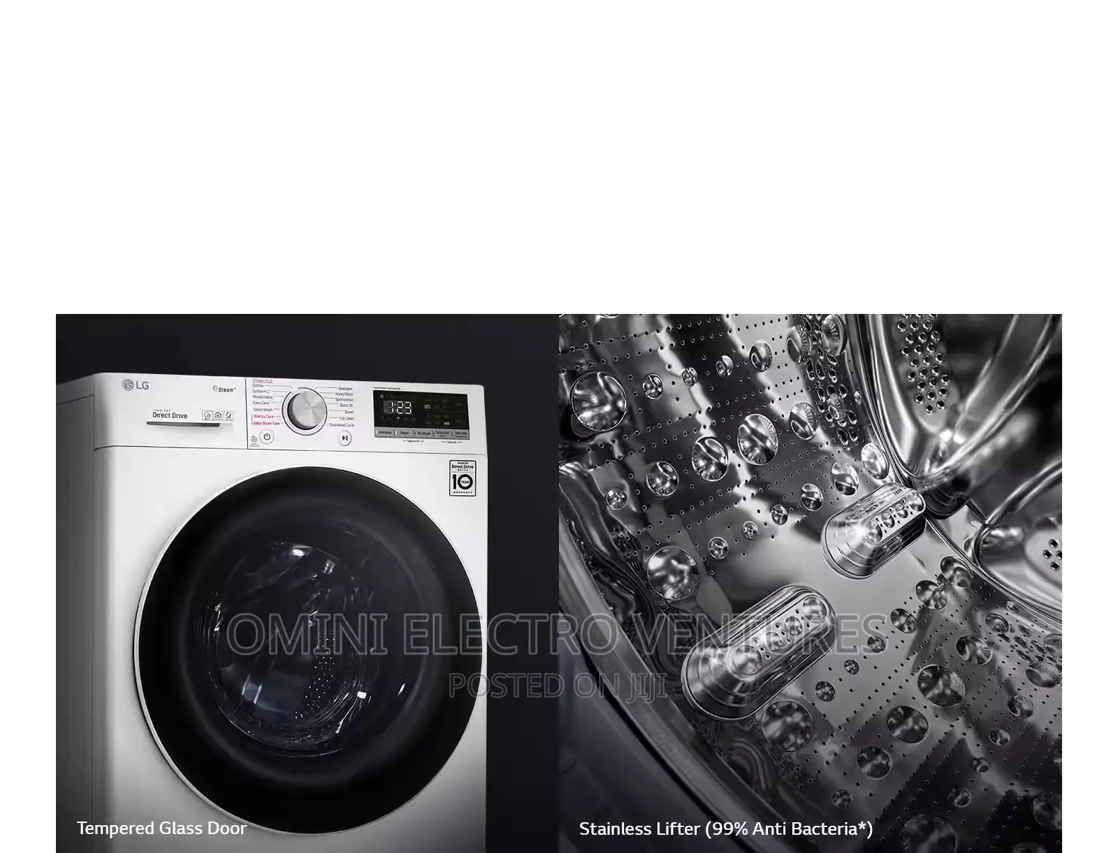 Brand New 10.5kg Automatic Front Loader Washing Machine