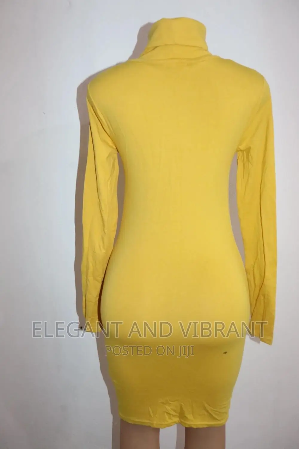 Beautiful Long Neck Cardigan Tube Dress
