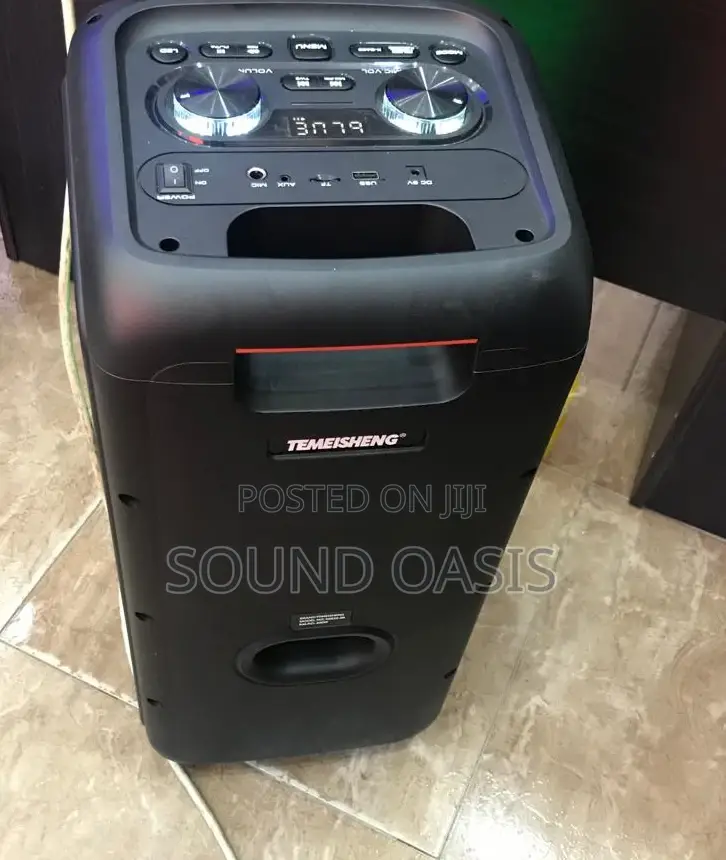 TEMEISHENG Dual 8 Inch Bluetooth Speaker With Microphone
