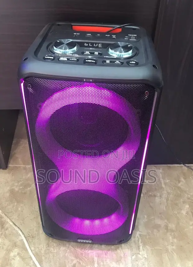 TEMEISHENG Dual Inch Bluetooth Speaker With Microphone in Accra
