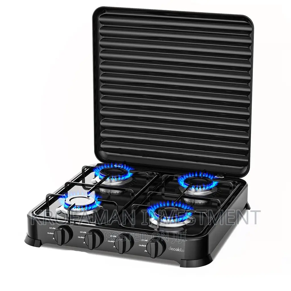 Decakila 4 Burner Gas Stove - Kmgs010b
