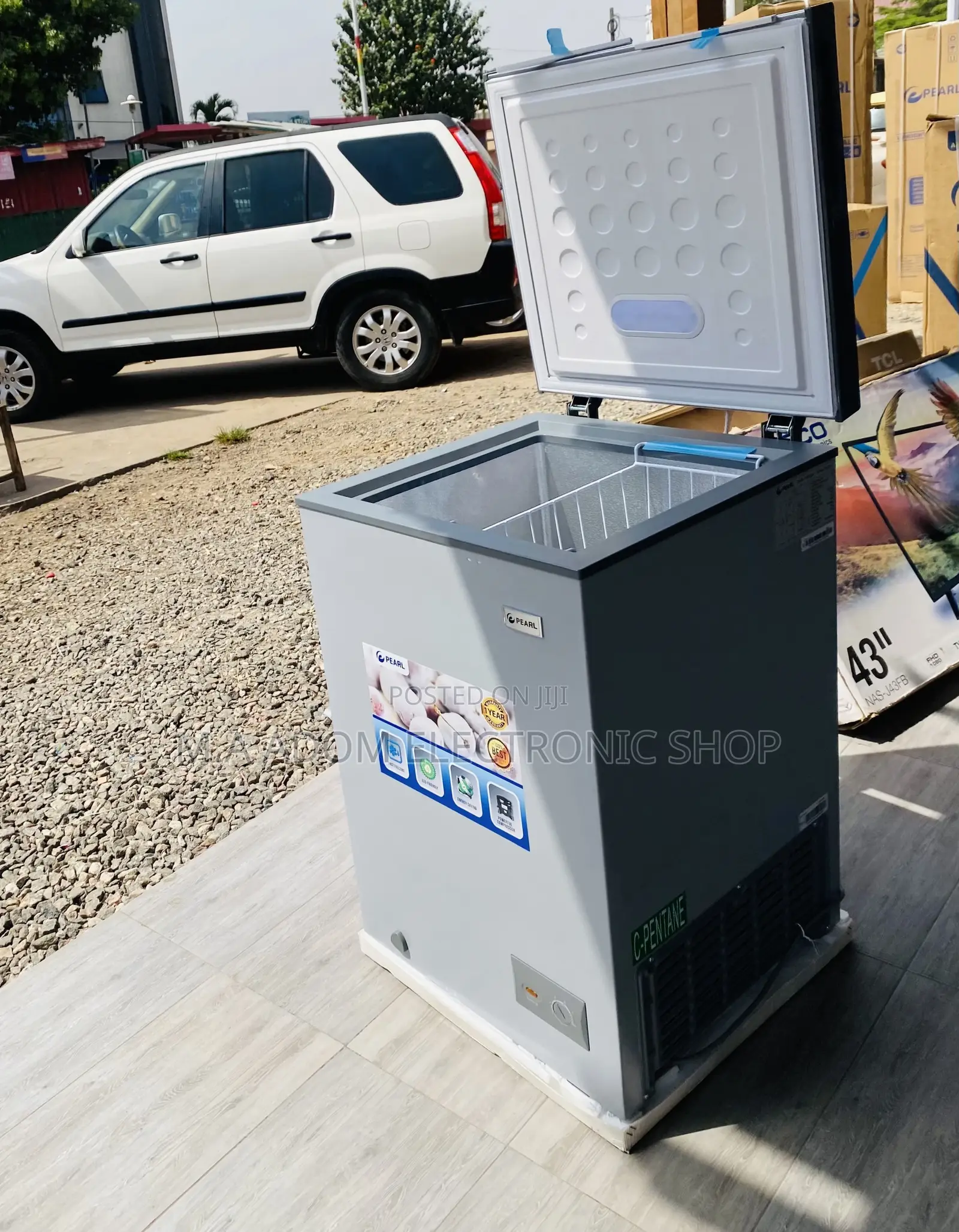 Shop Affordable Pearl PCF-127 Single Door Electric Freezer.