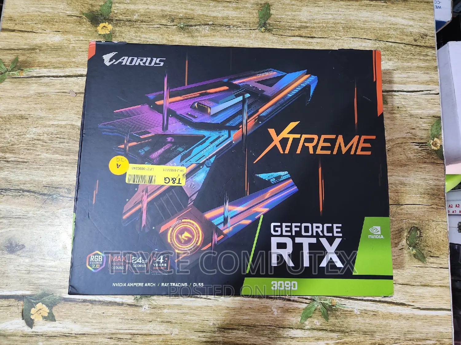 Aorus Extreme RTX 3090 24gb Graphic Card