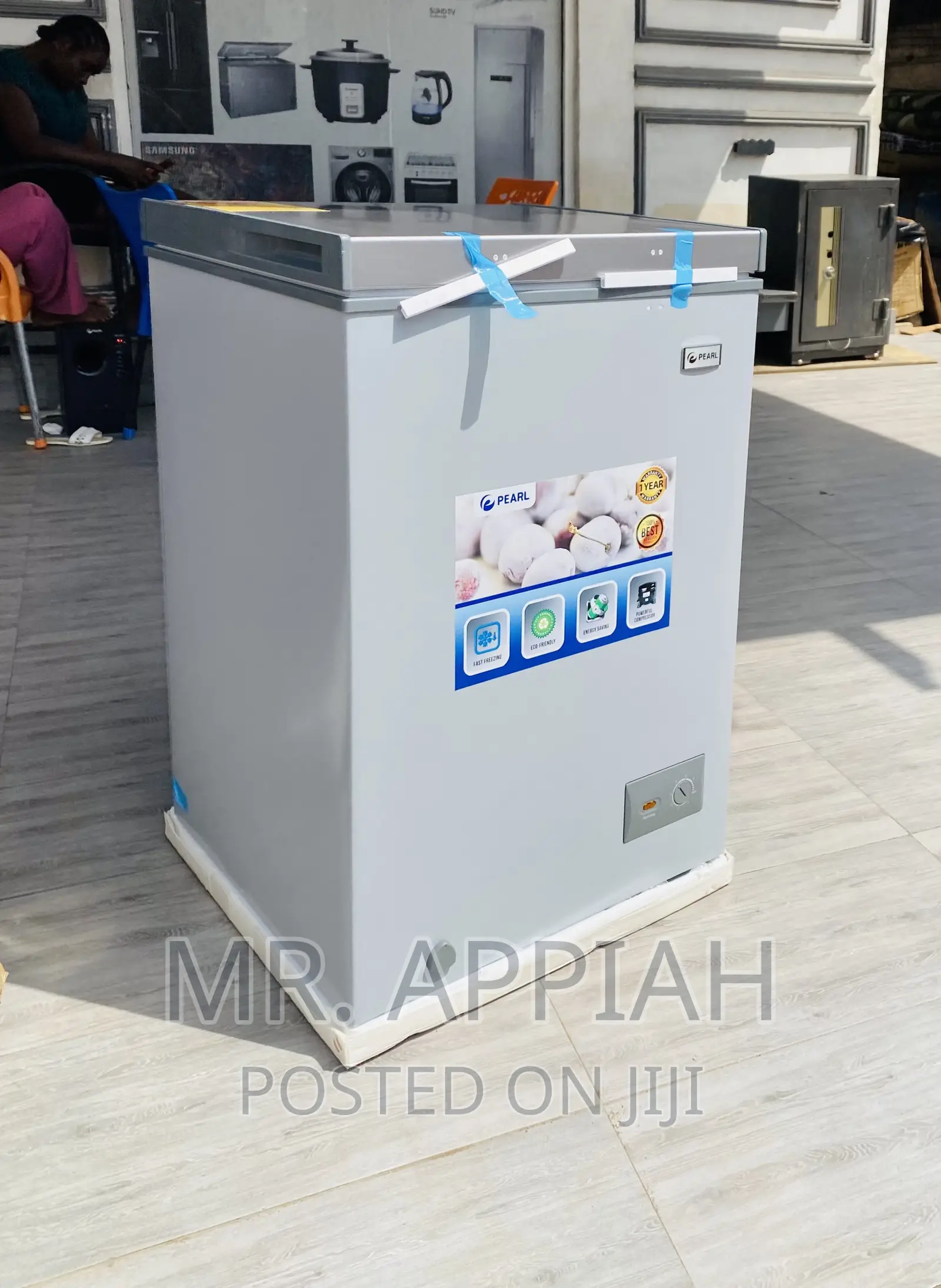 Original Pearl PCF-127 Electric Chest Freezer(100ltr).