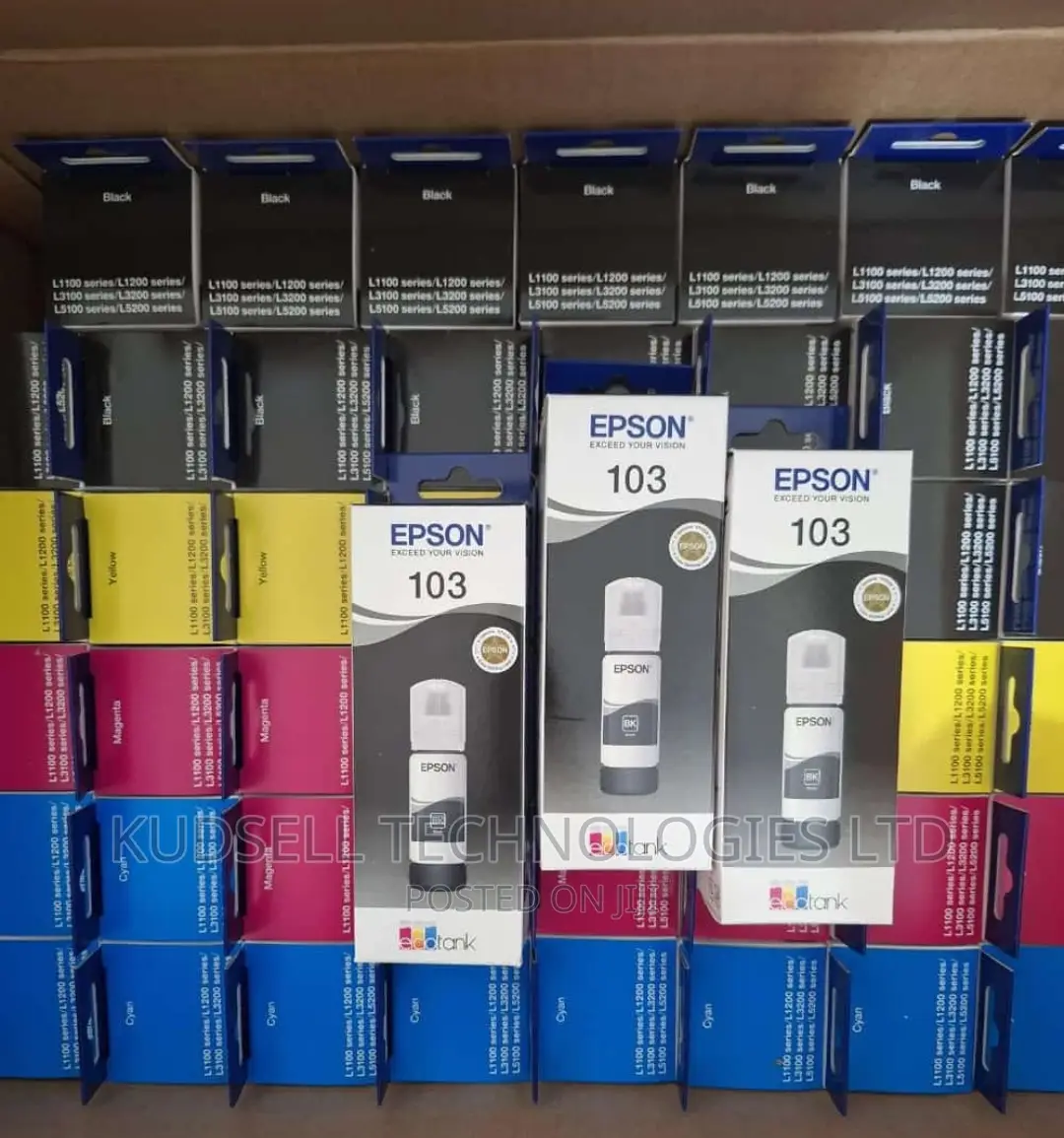 Epson Genuine Ink 103 Black Yellow Cyan Magenta in Lapaz - Accessories ...