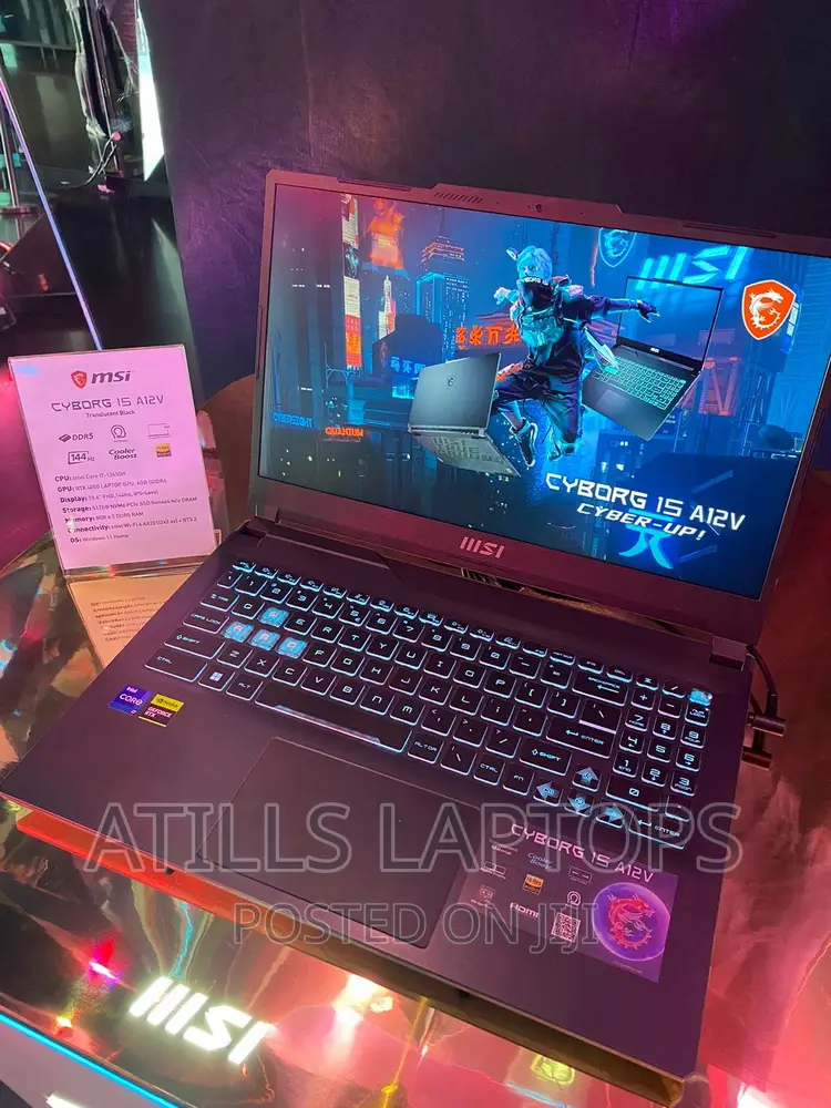 New Laptop MSI Crosshair 15 16GB Intel Core I7 SSD 512GB