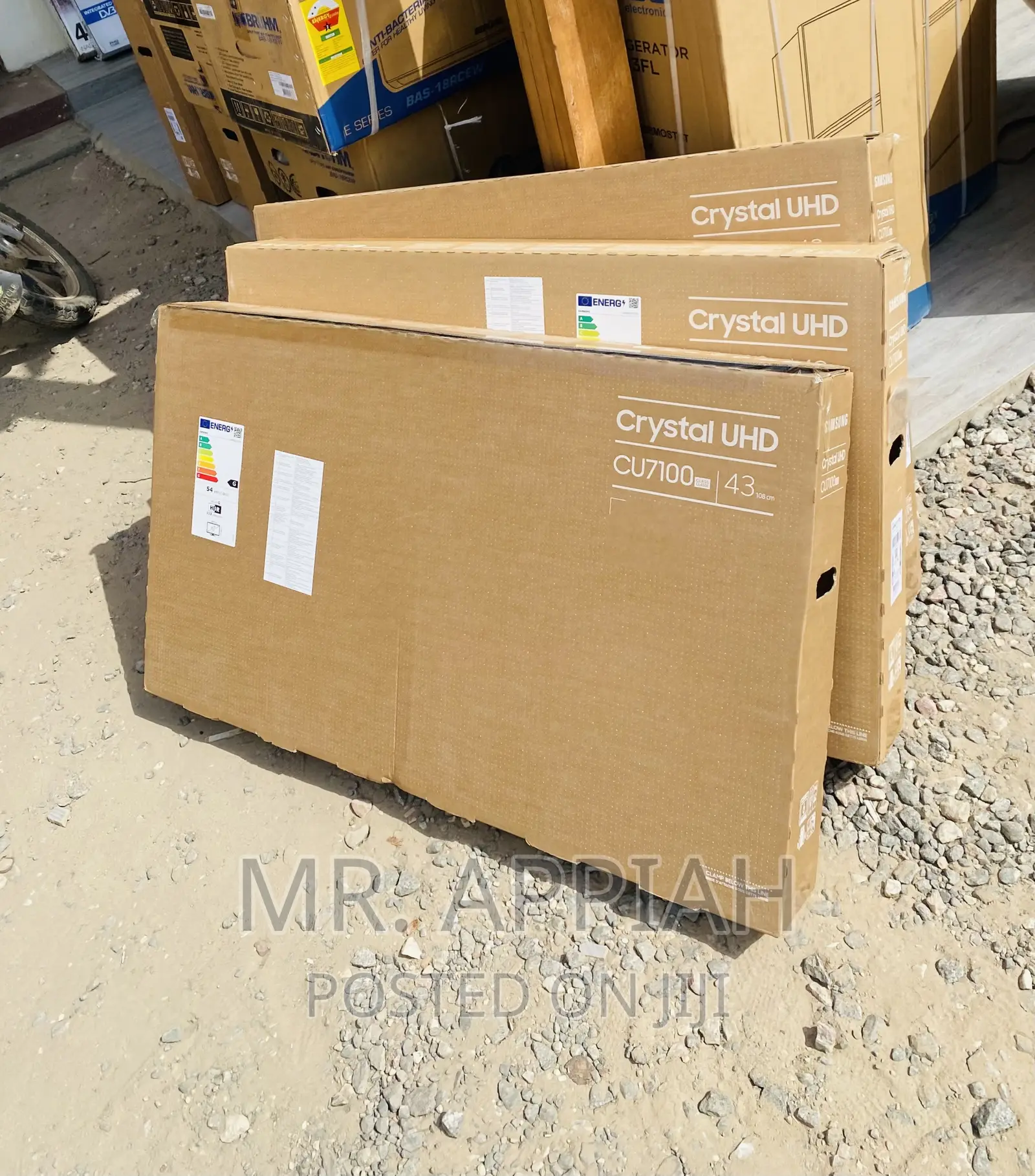 Brand New Samsung 43cu7172 43” Crystal Uhd Tv(Black).